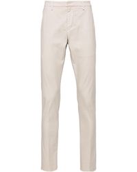 Dondup - Mid-rise Cotton Chino Trousers - Lyst