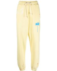 Palm Angels - Palm-Tree Print Track Pants - Lyst