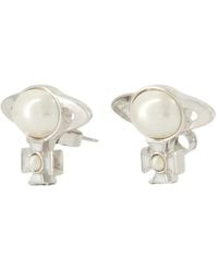 Vivienne Westwood - Gaby Orb Pearl Earrings - Lyst