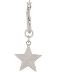 True Rocks - Mini Star Hoop Earring - Lyst