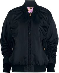 Versace - I Ventagli-Print Reversible Puffer Jacket - Lyst