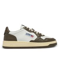 Autry - Medalist Colour-Block Leather Sneakers - Lyst