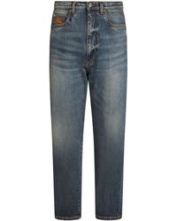 Etro - Jeans Effetto Vintage, Uomo, Taglia - Lyst