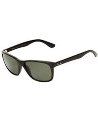 Ray-Ban - Rb4181 Rectangle-Frame Sunglasses - Lyst