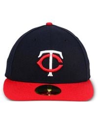 KTZ - 59Fifty Minnesota Twins Low Profile Authentic Collection Fitted Cap - Lyst