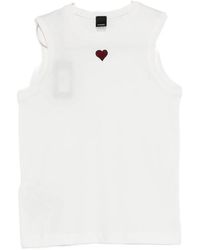 Pinko - Heart Tank Top - Lyst