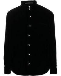 Giorgio Armani - Camisa con cuello alto - Lyst