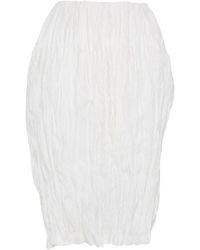 TOTEME - Crinkled-Effect Skirt - Lyst