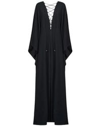 ‎Taller Marmo - Sahara Lace-Up Kaftan Dress - Lyst