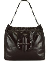 Anine Bing - Kate Chain Logo Shoulder Bag - Lyst