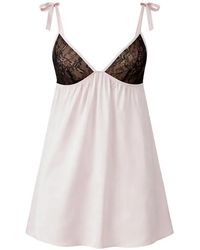 Guess - Lace Adjustable Nightdress Set - Lyst