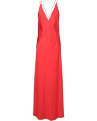 Lethicia Bronstein - Robe Longue À Col V - Lyst