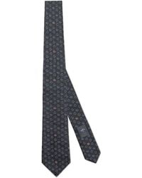 Gucci - Gg Logo-Pattern Tie - Lyst