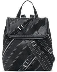 Desigual - Sac À Dos À Coutures Contrastantes Et Détail De Boucle - Lyst