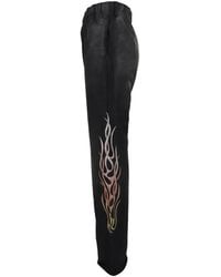 KAMIYA - Pantalon De Jogging Bootcut À Imprimé Flame - Lyst