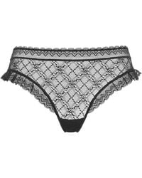 Eres - Lili Ruffled Lace Thong - Lyst