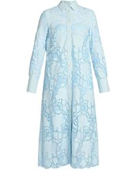 Erdem - フローラル シャツドレス - Lyst