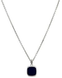 John Varvatos - Onyx Pendant Necklace - Lyst