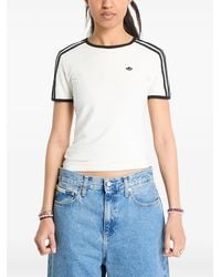 adidas - Originals 3 Stripes Cali T-Shirt - Lyst