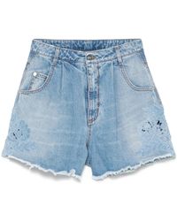 Ermanno Scervino - Denim Shorts - Lyst