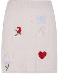 Twinset - X Marco Rambaldi Embroidered Skirt - Lyst