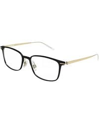 MONT BLANC EYEWEAR - Brille Mit Eckigem Gestell - Lyst