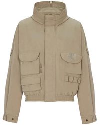 Balmain - Multi-Pocket Hooded Jacket - Lyst