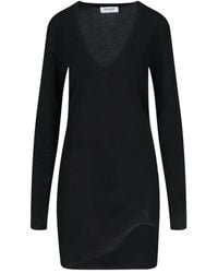 The Attico - Abito Mini Asimmetrico - Lyst