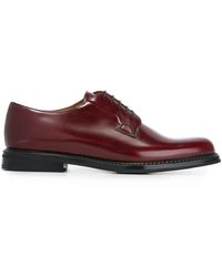 Dames Schoenen voor voor Dames Schoenen voor voor Platte schoenen voor  Veterschoenen en laarzen Churchs Leer Shannon Derby Schoenen Met  Plateauzool in het Roze allware.com.br