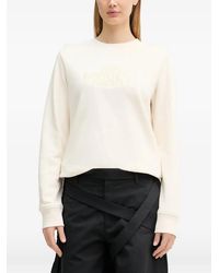 The North Face - Light Drew Peak Logo-Embroidered Sweatshirt - Lyst