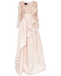 The Couture Club - Sequin-Embellished Ruffled Maxi Dress - Lyst