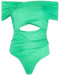 Fleur du Mal - Body Met Gewikkelde Voorkant - Lyst