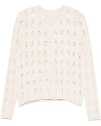 Pinko - Open-Knit Cardigan - Lyst