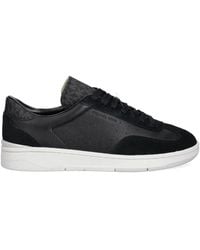 Michael Kors - Wilton Leather-Suede Sneakers - Lyst