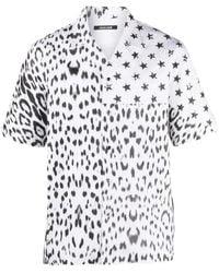 Roberto Cavalli - Overhemd Met Print - Lyst