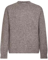 Roberto Collina - Chunky-Knit Crew-Neck Sweater - Lyst
