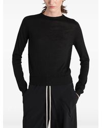 Rick Owens - Pull À Bords Côtelés - Lyst
