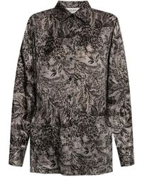 Golden Goose - Camisa con estampado floral - Lyst