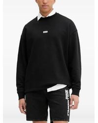 HUGO - Logo-Print Crew-Neck Sweatshirt - Lyst