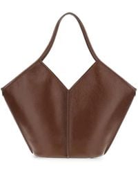 Hereu - Calella Leather Shoulder Bag - Lyst