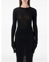 Rick Owens - Long-Sleeve Top - Lyst