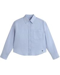 Weekend by Maxmara - Long-Sleeve Cotton Shirt - Lyst