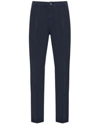richard j. brown - Pantalones Caprera Con Parche Del Logo Y Botones - Lyst