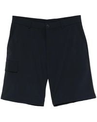 Manuel Ritz - Logo-Patch Belt-Loop Shorts - Lyst
