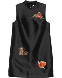 ALÉMAIS - Vestido corto Ginger sin mangas con detalles - Lyst