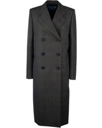 Prada - Mantel aus Wolle - Lyst