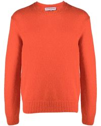 Orlebar Brown - Lorca Logo-Patch Knitted Jumper - Lyst