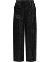 KENZO - Straight Broek Van Zijdeblend - Lyst
