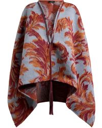 Etro - Cape À Motif En Jacquard - Lyst