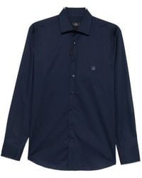 Etro - Logo-Embroidered Button-Down Shirt - Lyst